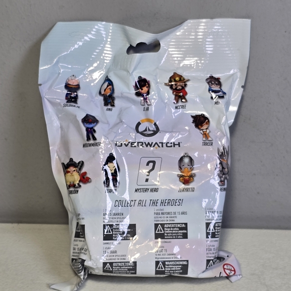 Blizzard Overwatch Backpack Keychain Hanger Torbjorn NEW Open Package - Picture 4 of 8